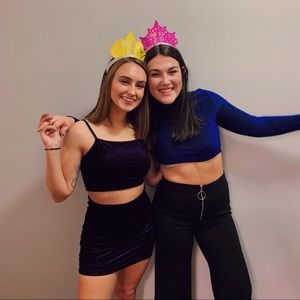 Purple Two Piece Set